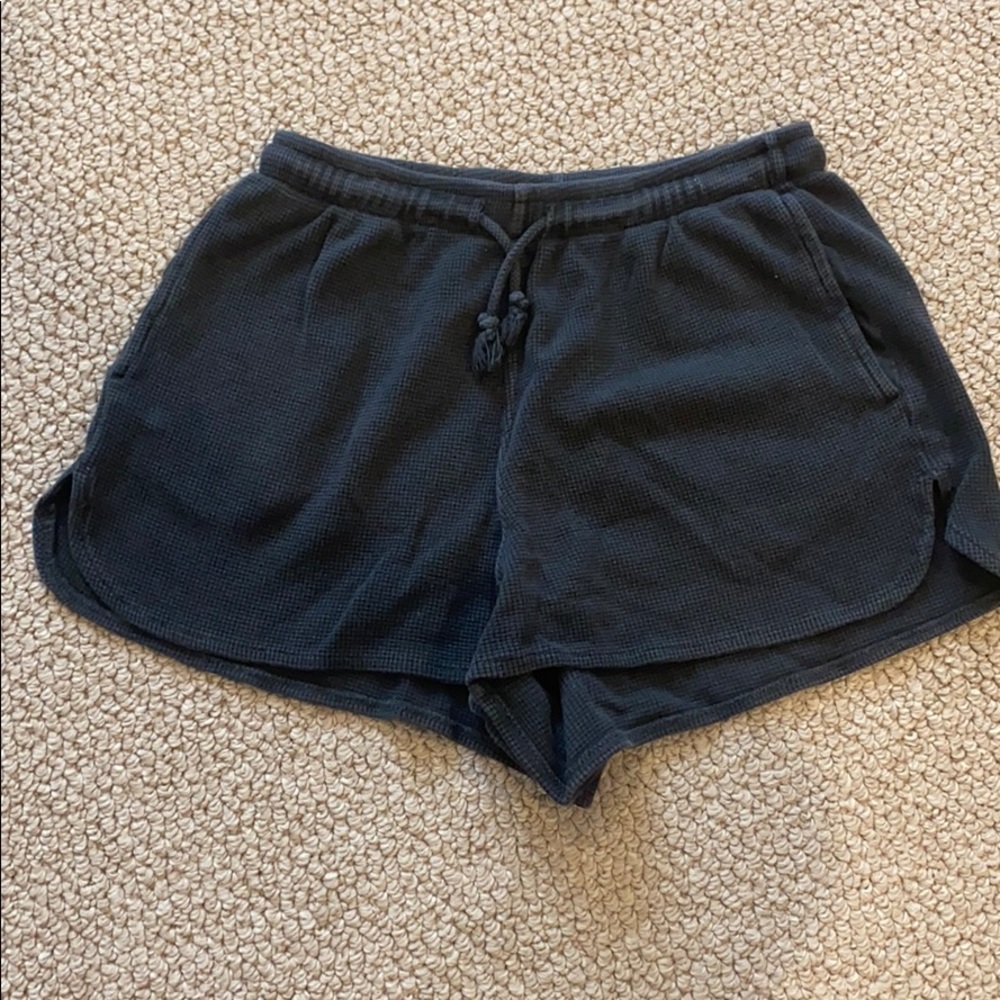 Brandy Melville waffle knit shorts